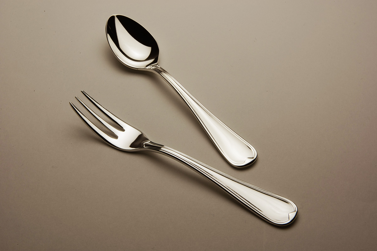 洋白銀食器スプーンフォークセット