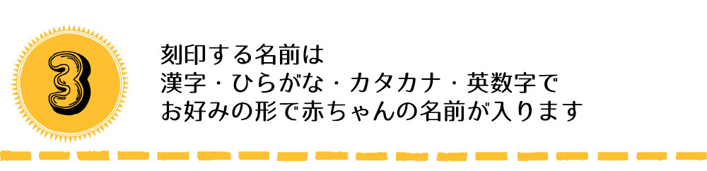 刻印方法と文字について