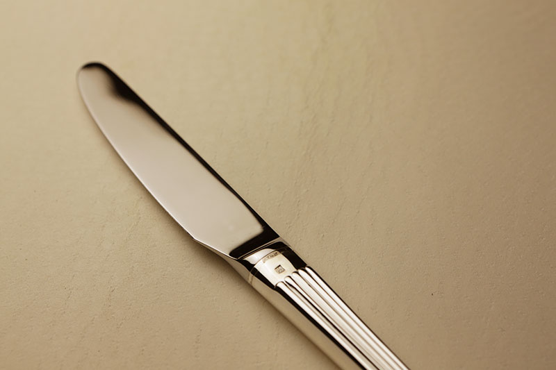 純銀製デザートナイフ