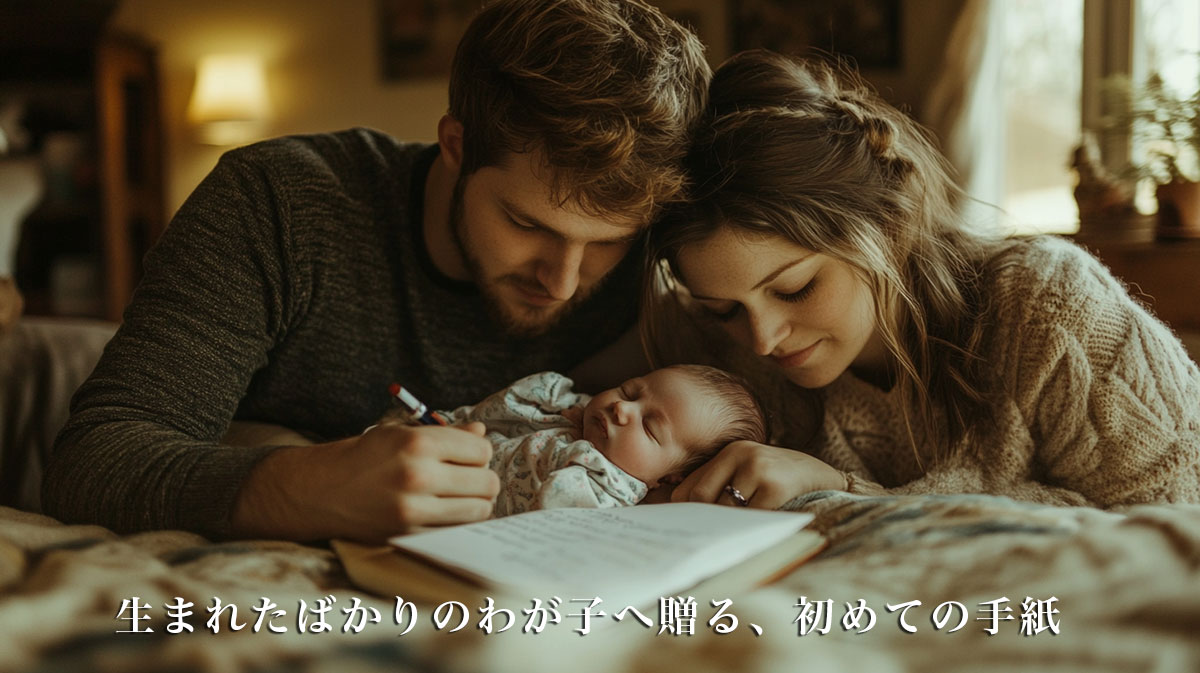 我が子へ贈る初めての手紙