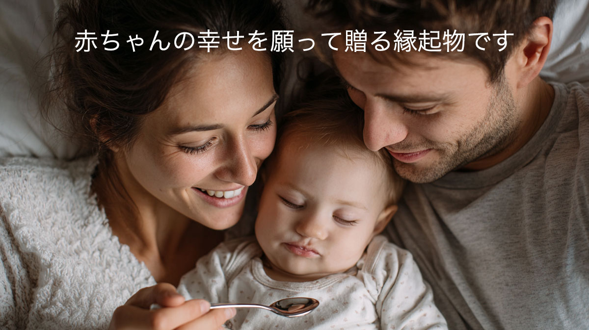 赤ちゃんの幸せを願って贈る縁起物です